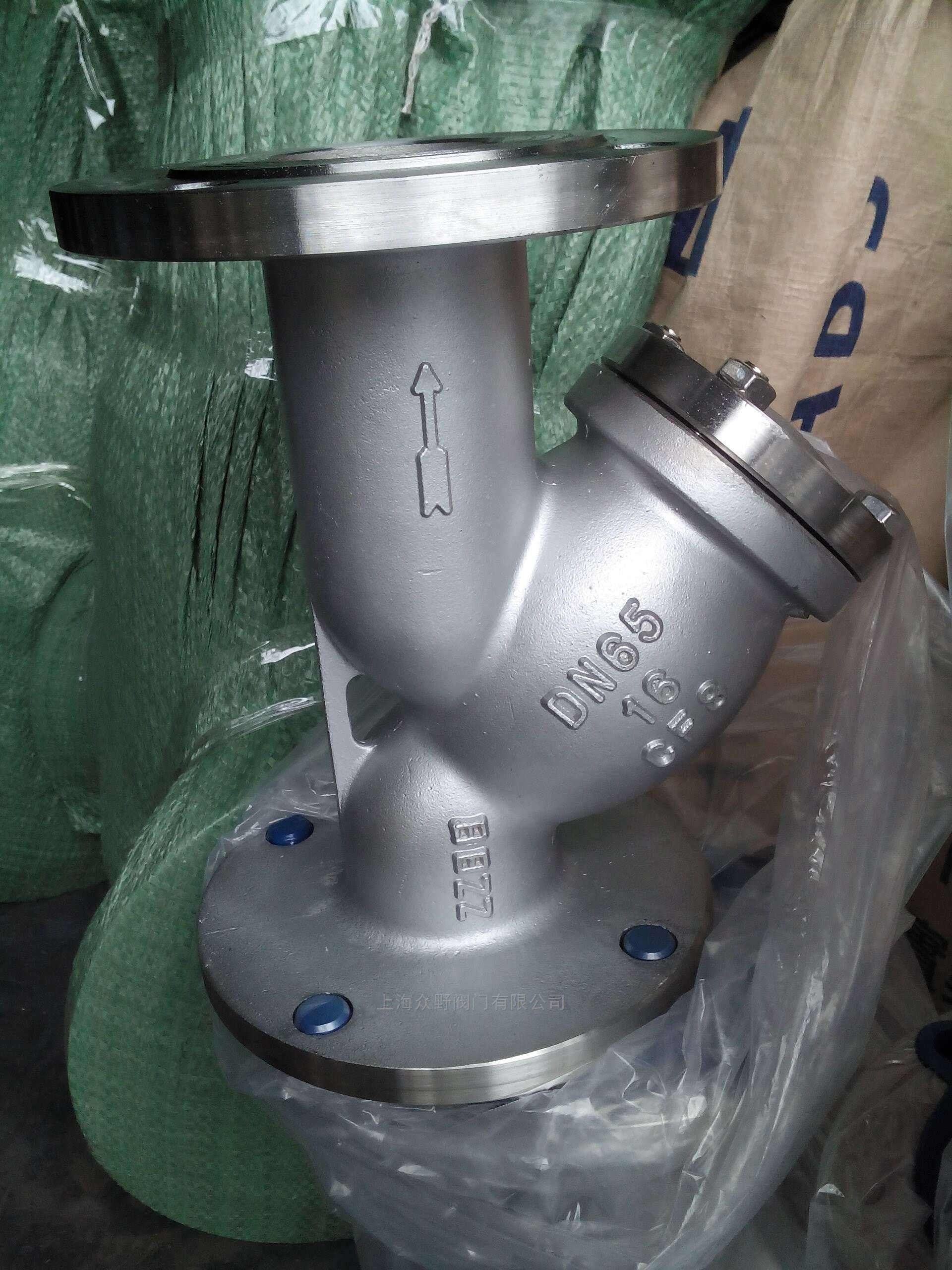 317L不锈钢Y型过滤器 阀门配件中的高性能选择